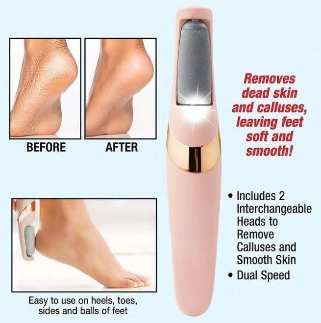 Rechargeable Electric Pedi Foot Filer