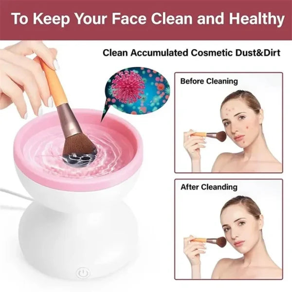 Electric Makeup Brush Cleaner Machine