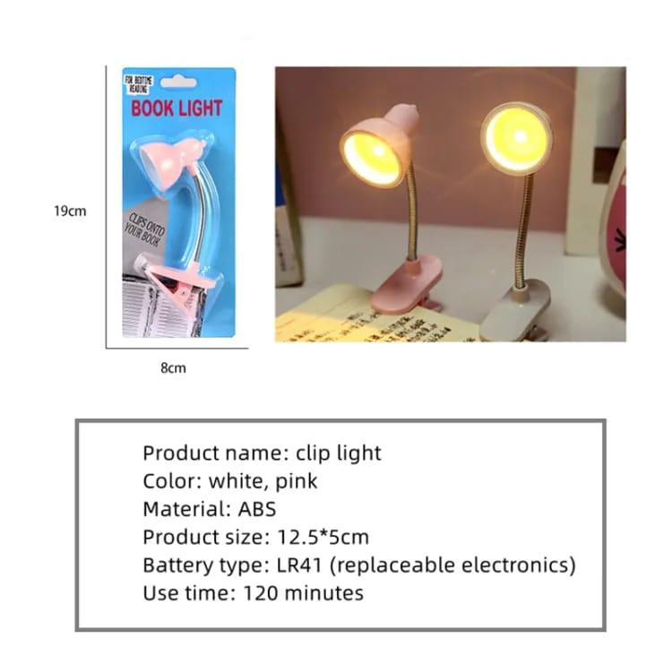 Mini Portable Led Clamp Lamp