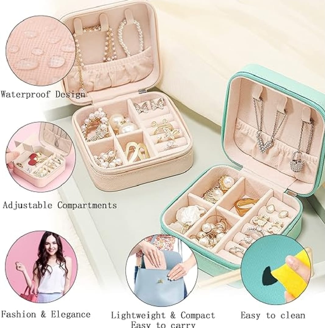 Portable Travel Jewelry Box