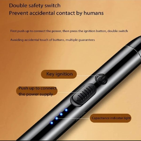 Kitchen Lighter – Usb Rechargeable (Random Color)