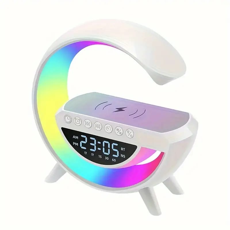 Multi-functional Led Clock, Night Lamp, speaker, Alarm