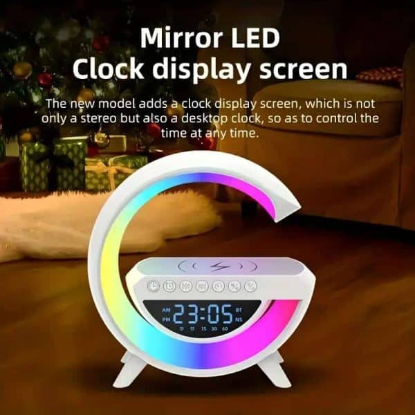 Multi-functional Led Clock, Night Lamp, speaker, Alarm