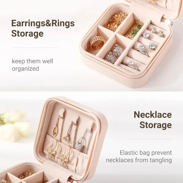 Portable Travel Jewelry Box