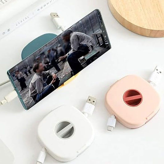 Portable Rotatable Data Cable Organizer