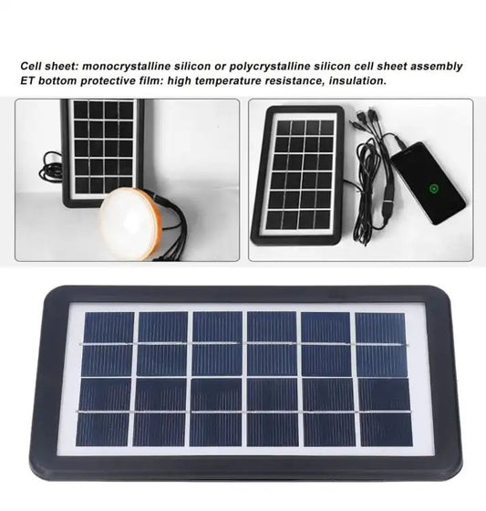 Portable Monocrystalline mini Solar Panel GD-10X System