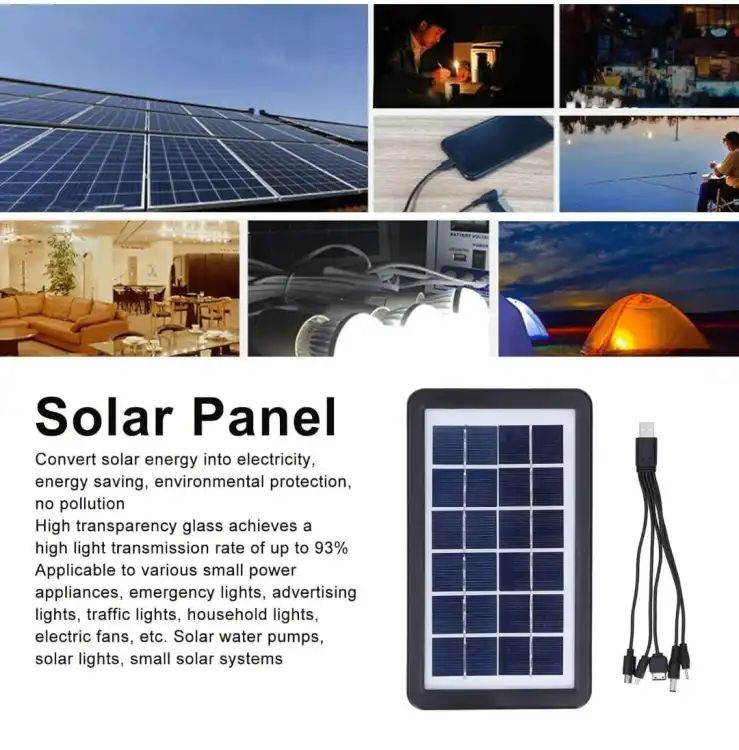 Portable Monocrystalline mini Solar Panel GD-10X System